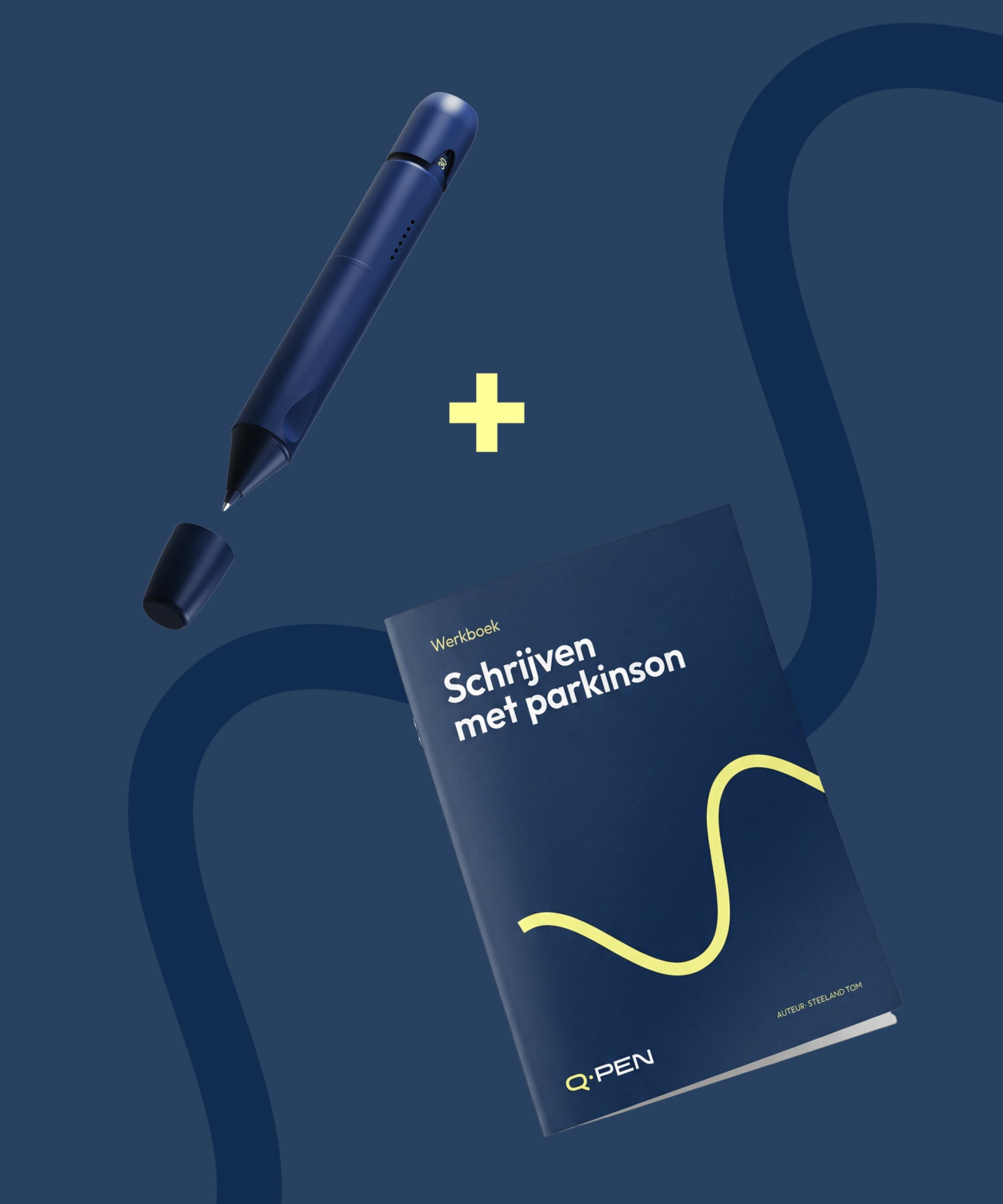 Combi Q-pen + Schrijfprogramma (Papier Print)